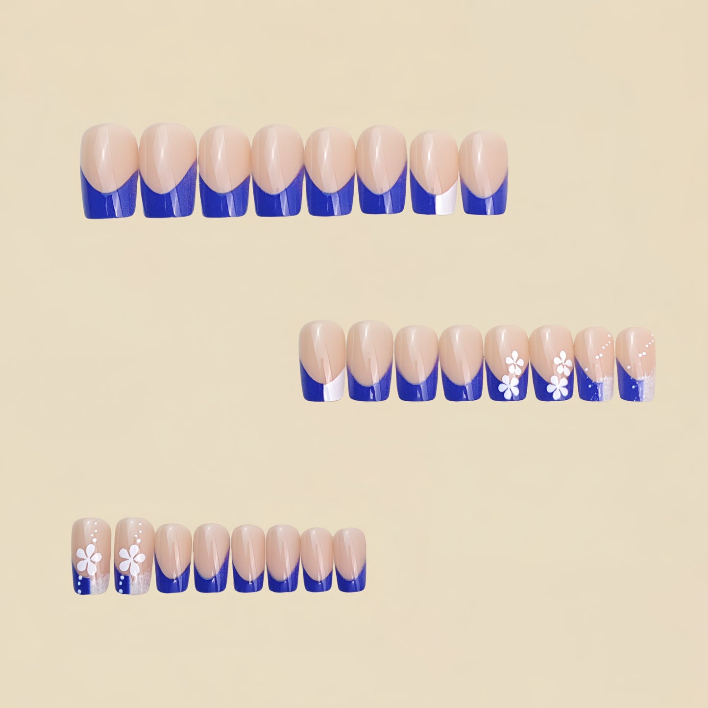 24pcs/Set Press On Nails
