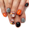 Press on Nail Ghost Bat Pumpkin