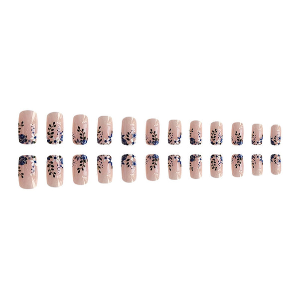 Light Blue Rose Nail Enhancement Tablets