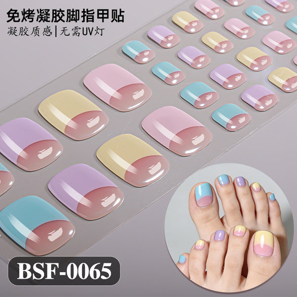 UV-free gel manicure sticker