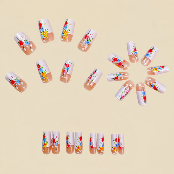 24pcs/Set Press On Nails