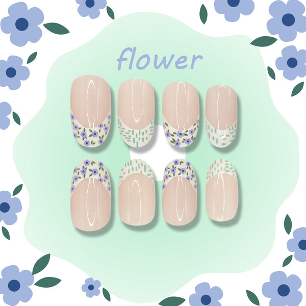 24pcs/Set Press On Nails