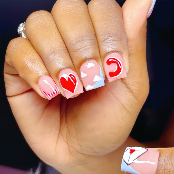 24pcs/Set Press On Nails