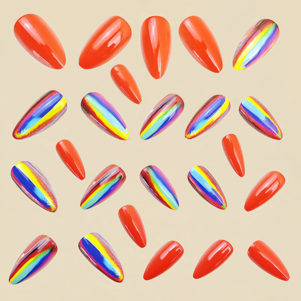 24pcs/Set Press On Nails