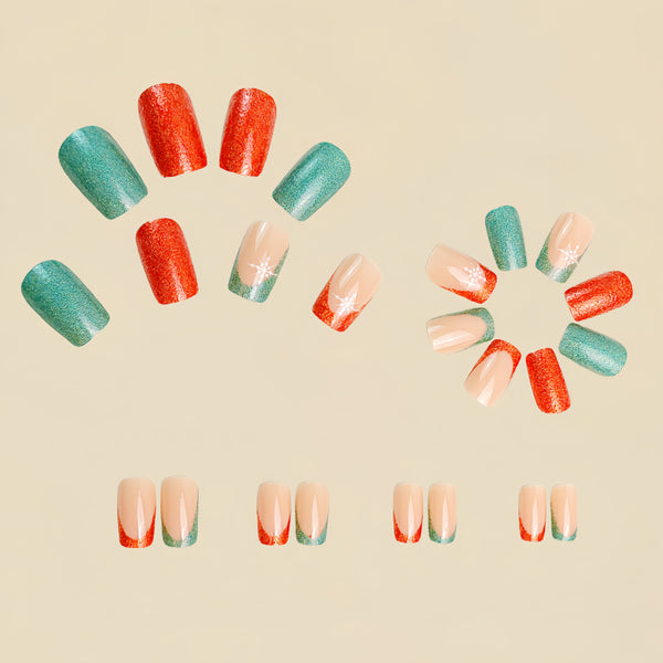 24pcs/Set Press On Nails