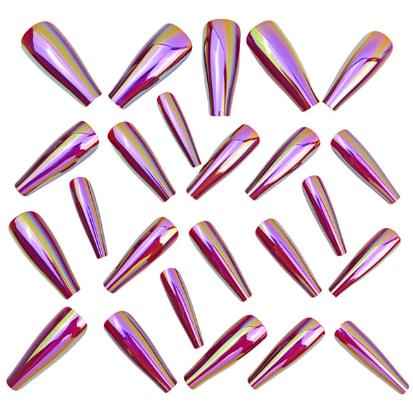 Procédé de galvanoplastie ongle ballerine