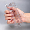 26 finger solid color cat eye no-bake manicure sticker