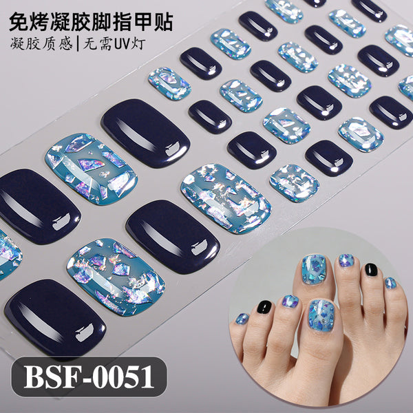 UV-free gel manicure sticker