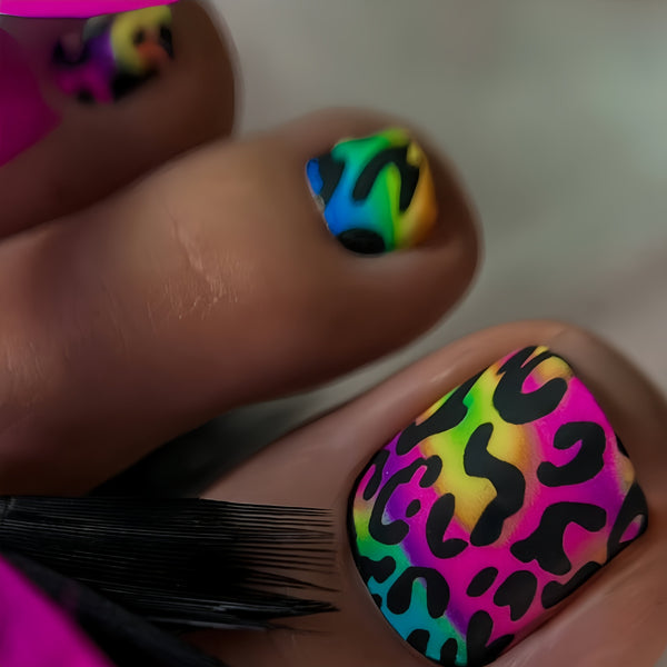 Pedicure fake nail Y609