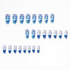 12 sizes/24 pcs press on nail w-262