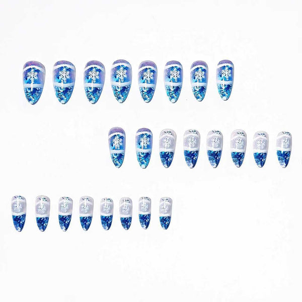 12 sizes/24 pcs press on nail w-262