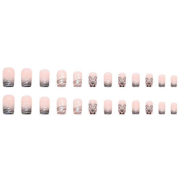 24pcs/Set Press On Nails