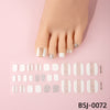 Bandes de vernis gel pour les pieds