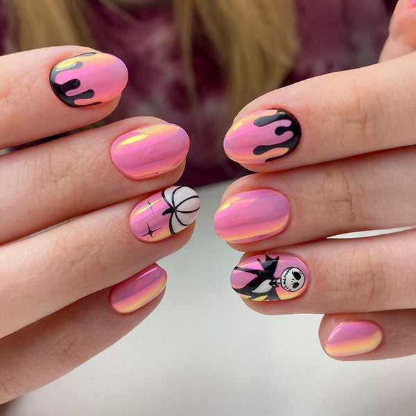 Halloween Press On Nail W1423