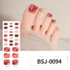 Bandoulières de gel à pédicure
