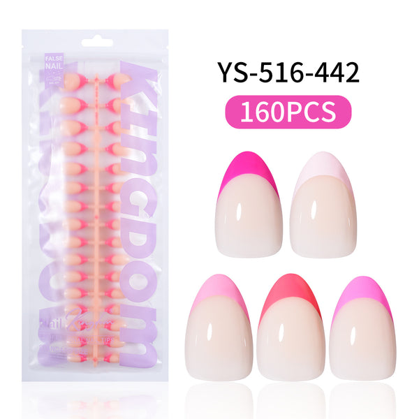 150 Pcs Five-color French nails