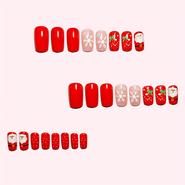 24pcs-set-press-on-nails M32