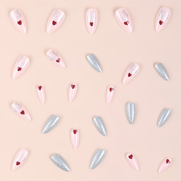 24pcs/Set Press On Nails