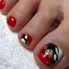 Pedicure fake nail Y884