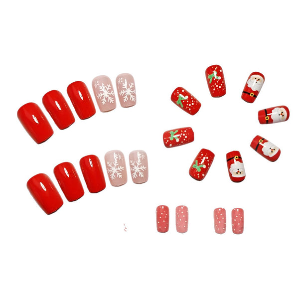 24pcs-set-press-on-nails M32