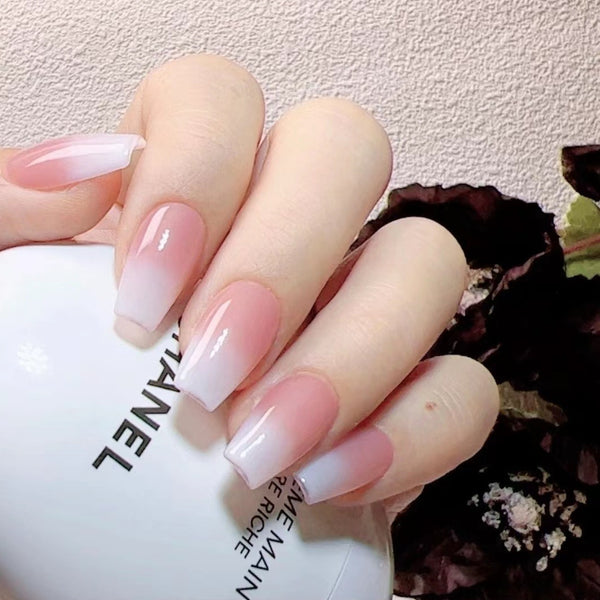 240 pieces of boxed ballet square fake nails