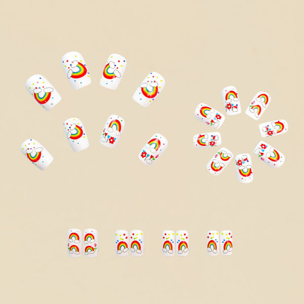 24pcs/Set Press On Nails