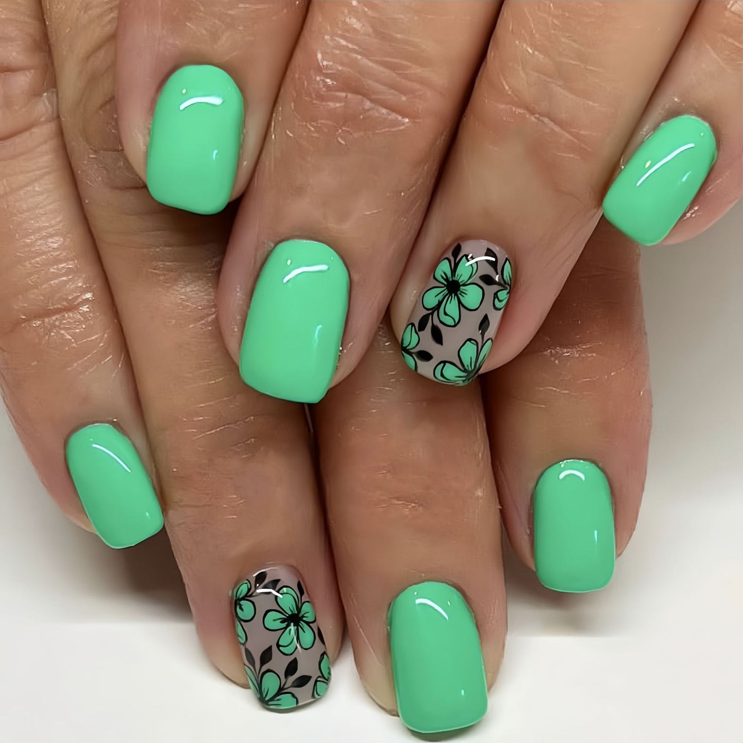 24pcs/Set Press On Nails