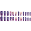 12 Sizes-24 Pcs Press On Nails CZ460-B7
