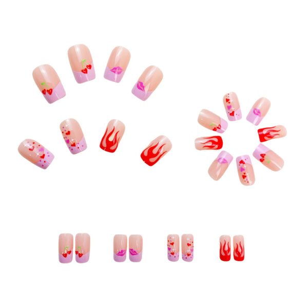 24pcs/Set Press On Nails