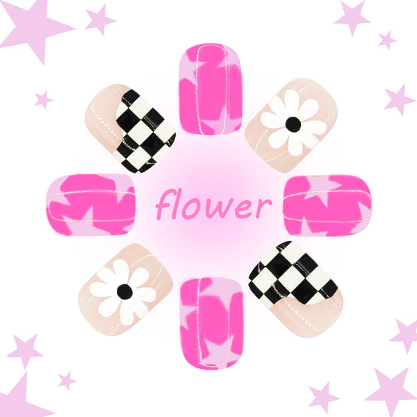 24pcs/Set Press On Nails