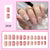 24pcs/Set Press On Nails Z430