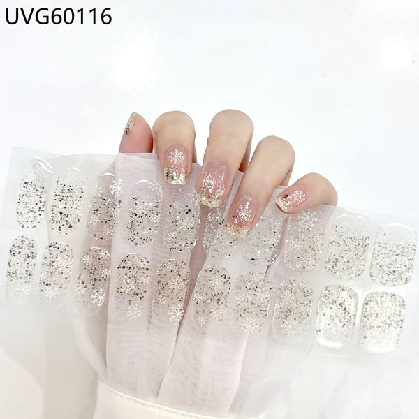 ins UV gel nail sticker