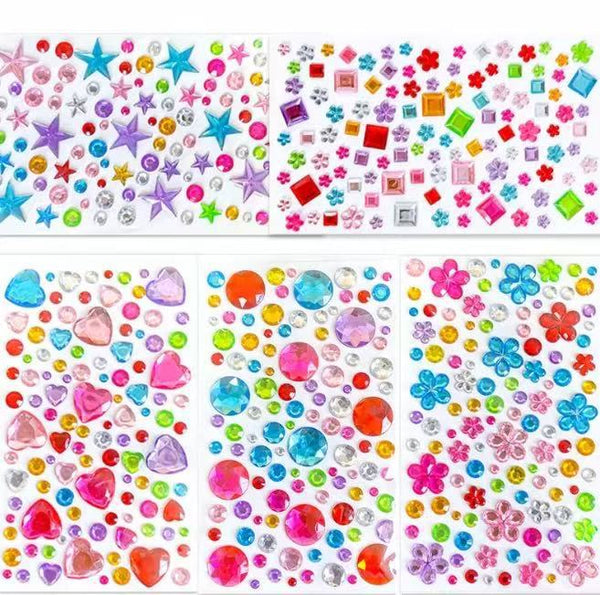 DIY Decorative Sticker Acrylic Shiny Crystal Diamond Sticker