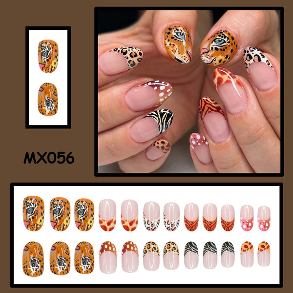 24pcs/Set Press On Nails