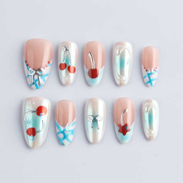 30 cerises en relief 3D