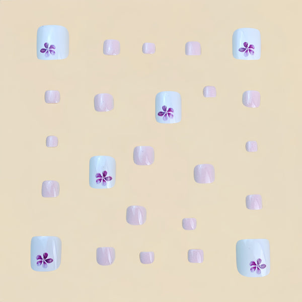 Pedicure fake nail Y997