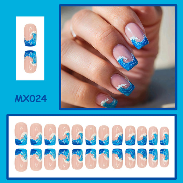 24pcs/Set Press On Nails