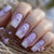 American pastoral ombre purple fresh flowers