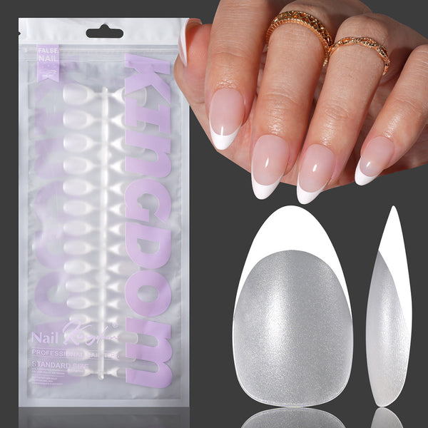 120 pcs French matte false nails