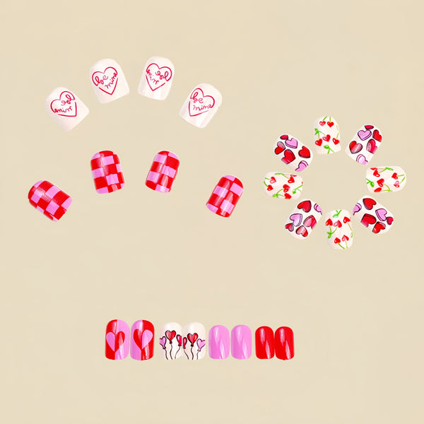 24pcs/Set Press On Nails