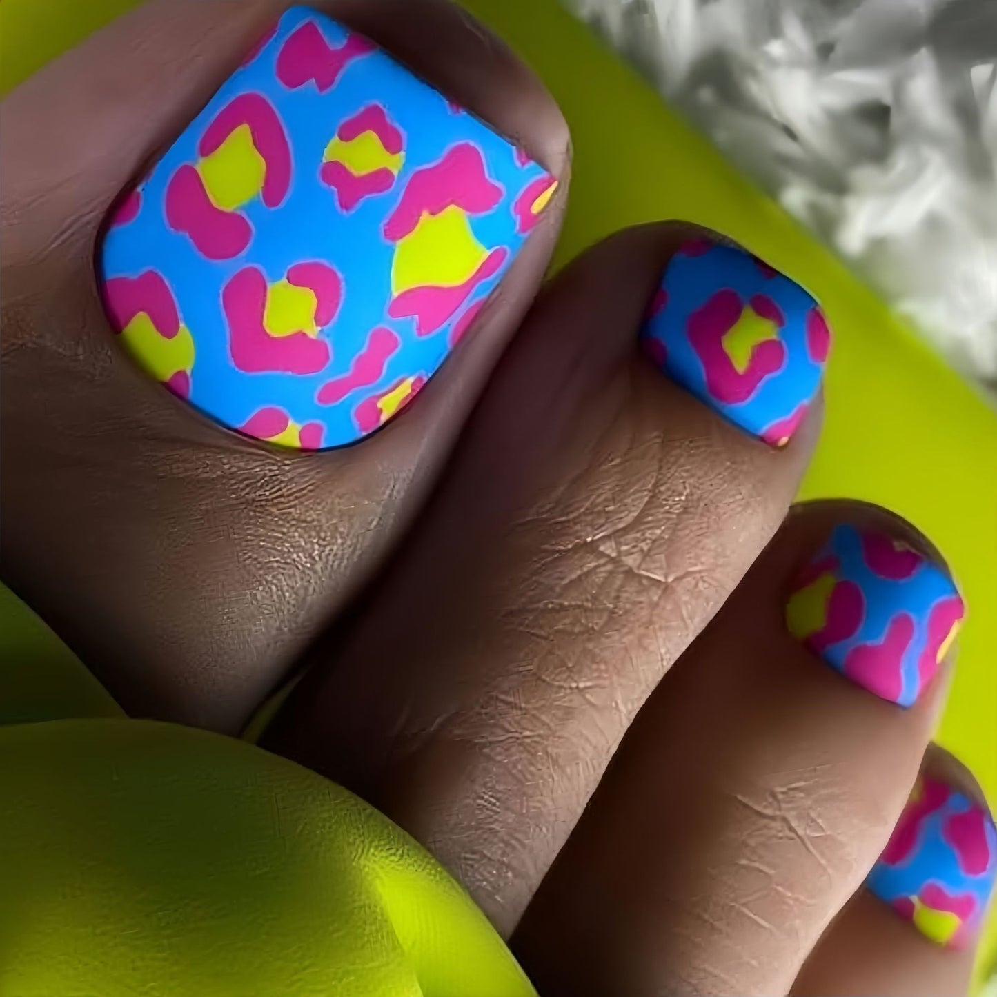 Pedicure fake nail Y765