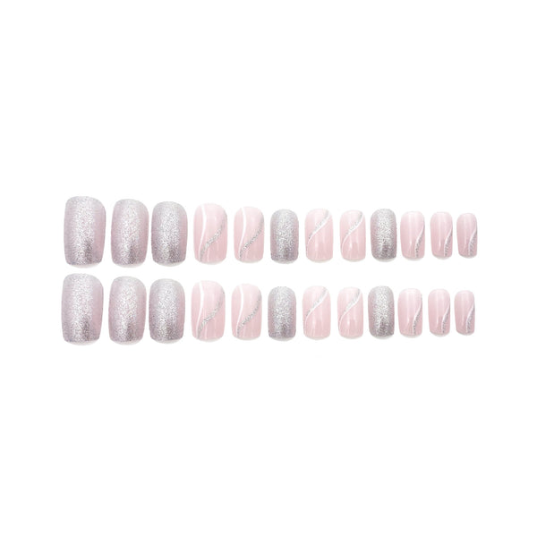 24pcs/Set Press On Nails CW48