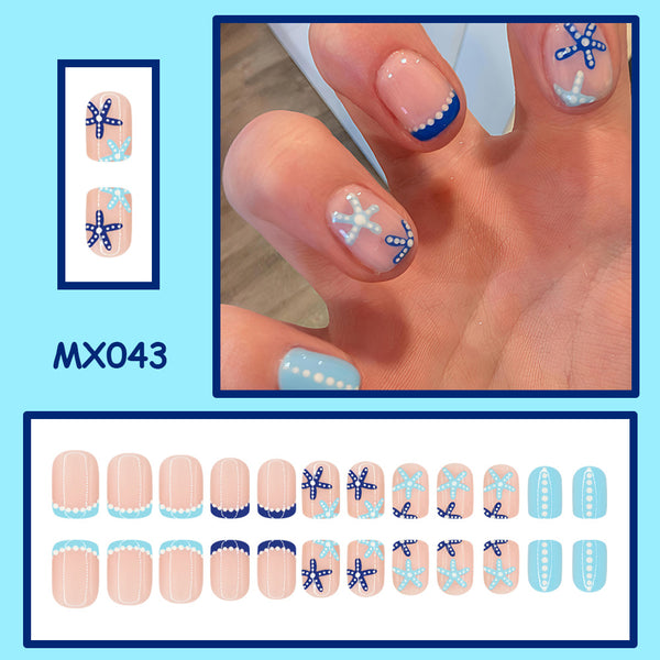 24pcs/Set Press On Nails
