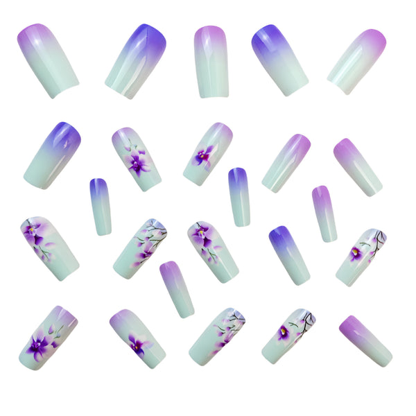 24pcs/Set Press On Nails