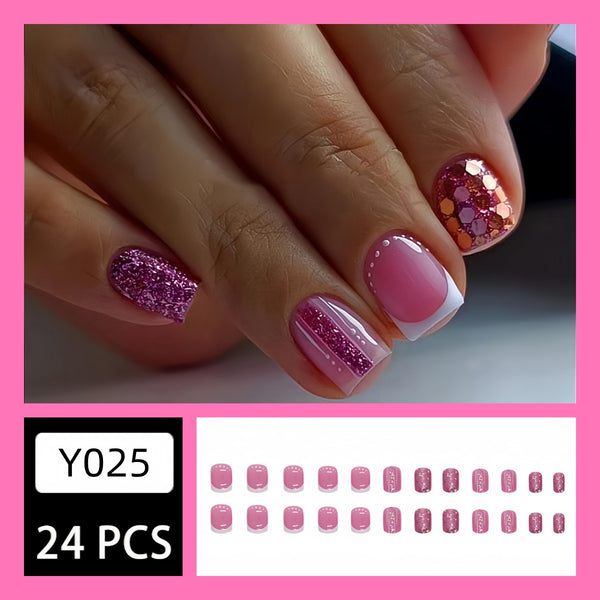 24pcs/Set Press On Nails