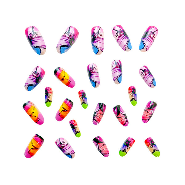 24pcs/Set Press On Nails