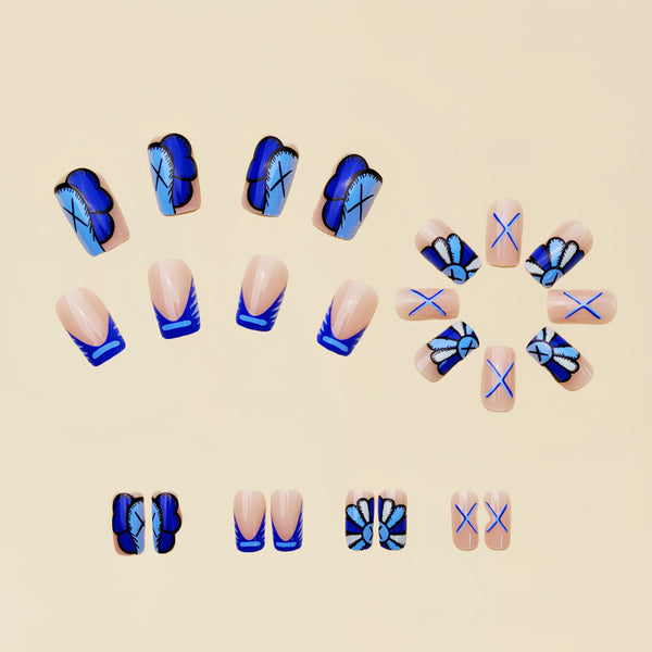 24pcs/Set Press On Nails