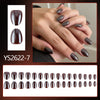 Placage marron foncé 32 pièces