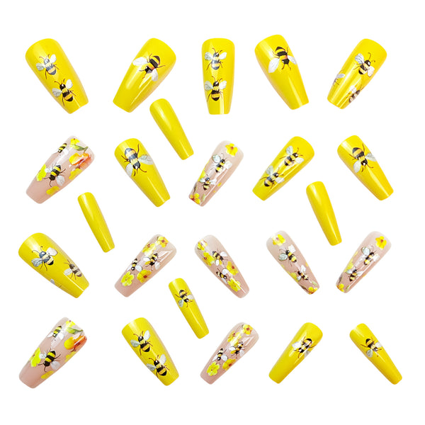 24pcs/Set Press On Nails