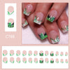 12 Sizes-24 Pcs Press On Nails C788